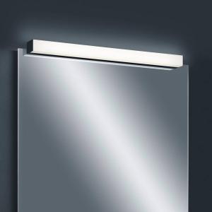 Helestra Lado LED da specchio, nero 90 cm
