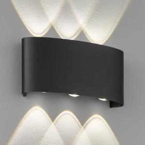 FISCHER & HONSEL Applique LED da esterni Berlin, 6 luci