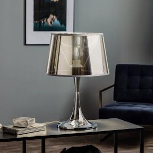 Ideallux Lampada da tavolo London Cromo altezza 48,5 cm