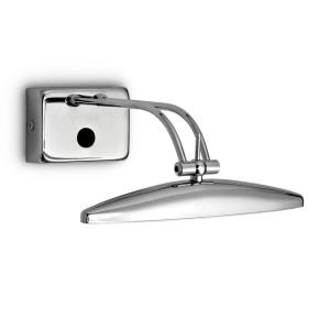 Ideallux Applique Mirror-20, cromo, 25 cm