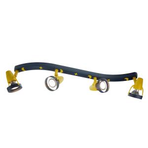 Niermann Standby Plafoniera Joan giallo/blu