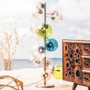 KARE Lampada da terra Balloon con sfere acriliche