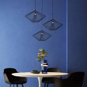 KARE Modo Wire Round a sospensione Ø 44cm nero