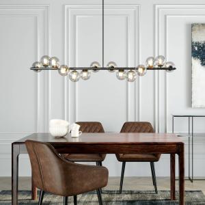 KARE Scala Balls lampada a sospensione, nero
