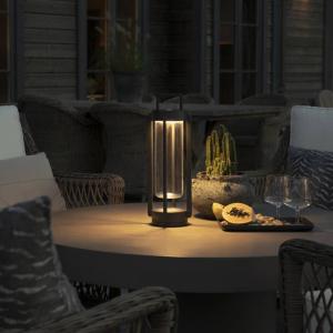 Konstsmide Lanterna LED deco Otranto, dimming, USB