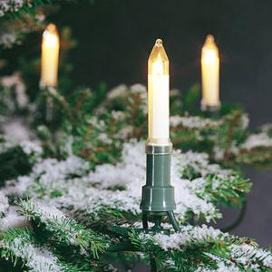 Konstsmide Christmas Ghirlanda per albero con candele da es…