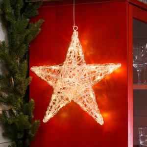 Konstsmide Christmas Stella LED a cinque punte Ingar in acr…