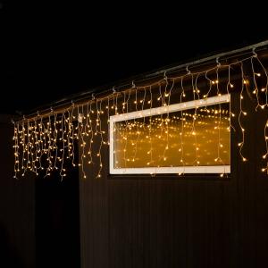 Konstsmide Christmas Tenda luminosa a LED Pioggia ghiacciat…