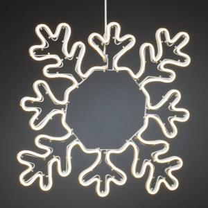 Konstsmide Christmas Profilo decorativo LED fiocco di neve…