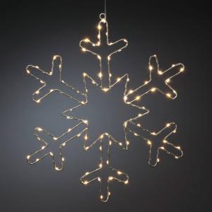 Konstsmide Christmas Lampada LED decorativa fiocco di neve…