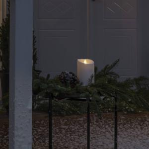 Konstsmide Christmas Candela decorativa a LED IP44 bianco c…