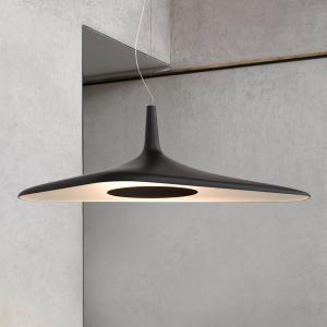 Luceplan Futuristica lampada a sospensione LED Soleil Noir