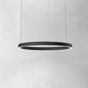 Luceplan Compendium Circle 72 cm, nero
