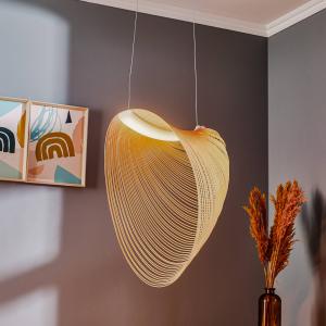Luceplan Illan lampada a sospensione in legno a LED dimmera…