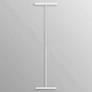 Linea Light Moderna lampada da pavimento Dublight LED