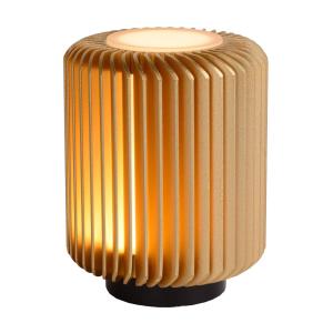 Lucide Lampada LED da tavolo Turbin, oro
