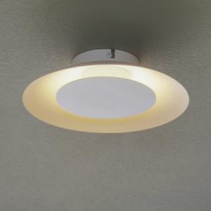 Lucide Plafoniera LED Foskal in bianco, Ø 21,5 cm
