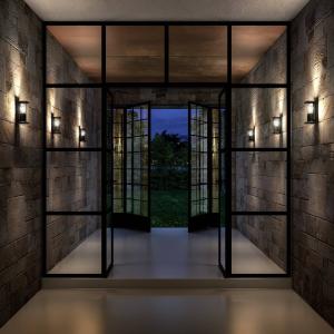 Lucide Applique da esterni Claire Mini, vetro, 1 luce
