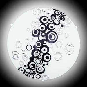 Lam Plafoniera Fresh con disegno grafico