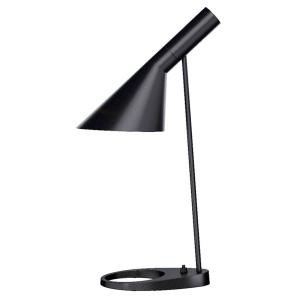 Louis Poulsen AJ, lampada da tavolo di design nera