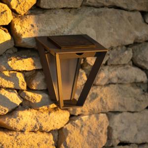 Les Jardins Applique LED solare Metro con sensore, grigio