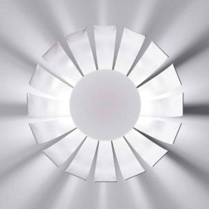 Marchetti Plafoniera LED di design Loto, bianca, 27 cm