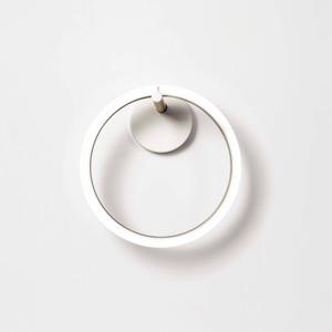 Marchetti Applique LED Ulaop, 1 anello, bianco
