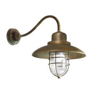 Moretti Luce Applique Patio Cage 3300 ottone/trasparente
