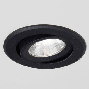 Molto Luce Agon Round spot LED incasso 3.000K 40° nero