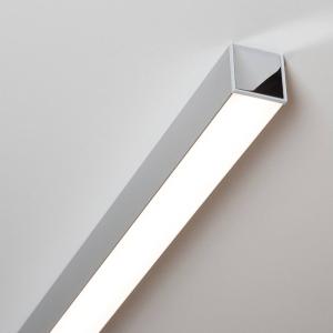Molto Luce Plafoniera LED Ride alluminio anodizzato 85,7 cm