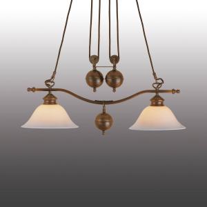 Menzel Anno 1900 - lampada a sospensione 2 luci