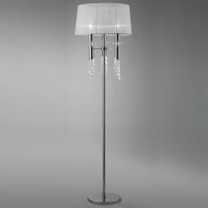 Mantra Iluminación Lampada da terra Lilja con paralume di s…