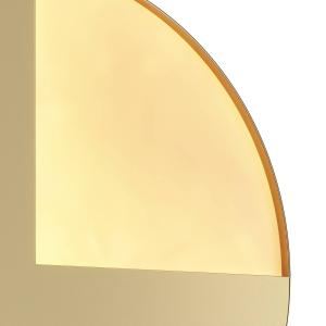 Maytoni Jupiter applique LED, oro, Ø 18,4cm