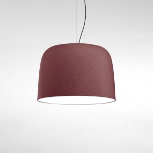 MARSET Djembé 42.28 LED sospensione, Triac rosso