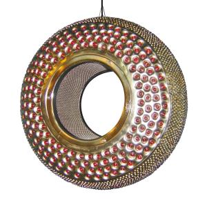 Näve Lampada sospensione Affections Ø 42 cm rosso vert.