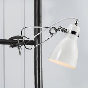 Nordlux lampada a morsetto Clone bianca