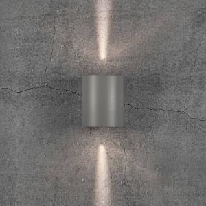 Nordlux Applique LED da esterni Canto 2, 10 cm, grigio