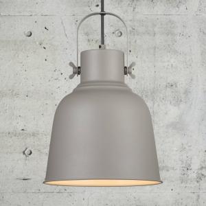 Nordlux Lampada a sospensione Adrian in grigio, Ø 25cm