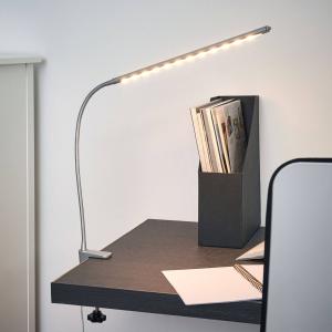 NOWA GmbH Lampada LED a morsetto Anka con braccio flessibile
