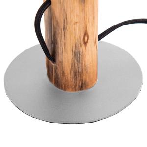 NOWA GmbH Lampada da tavolo Norin telaio legno di eucalipto