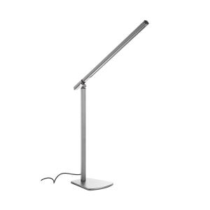 NOWA GmbH Lampada da tavolo LED Marek, dimmerabile, argento