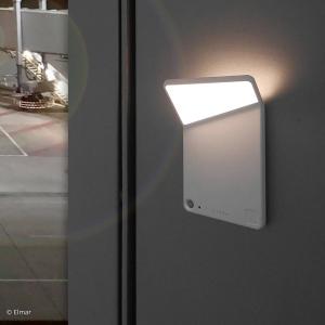 Nimbus Applique a LED Winglet CL senza cavi, bianco opaco
