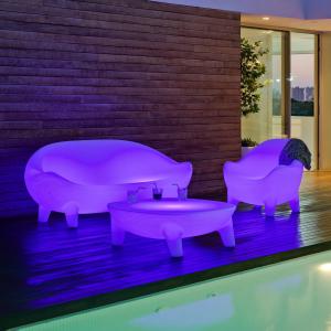 Newgarden Aruba sedia LED, solare   accumulatore