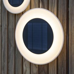 Newgarden Wally applique LED solare, Ø 39 cm