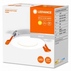 LEDVANCE Recess Slim spot LED incasso Ø8,5cm 3000K
