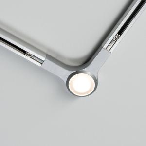 Paulmann URail LED L-Connector, cromo opaco