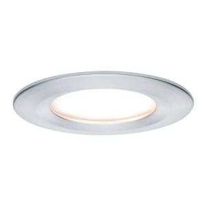 Paulmann Slim Coin set di 3 faretti LED, alluminio