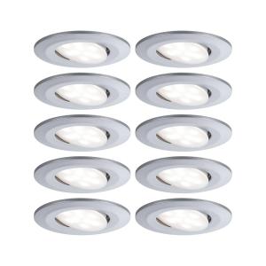 Paulmann Calla orientabile dim Ø9cm 840 10x cromo