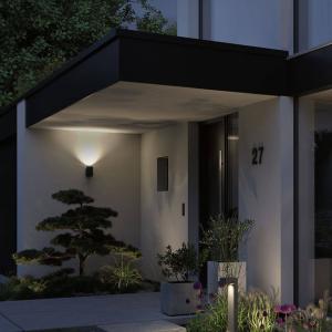 Paulmann Concrea applique LED da esterni, cilindro