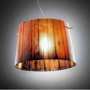 Slamp Woody sospensione sfumata colori, arancione